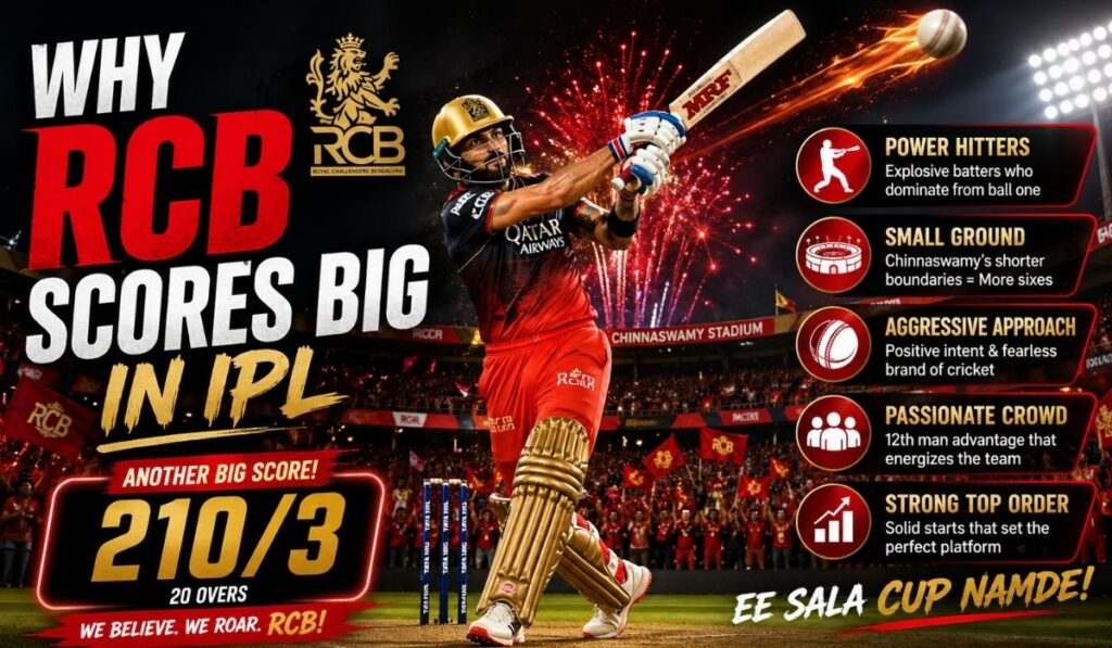Why RCB Scores Big in IPL