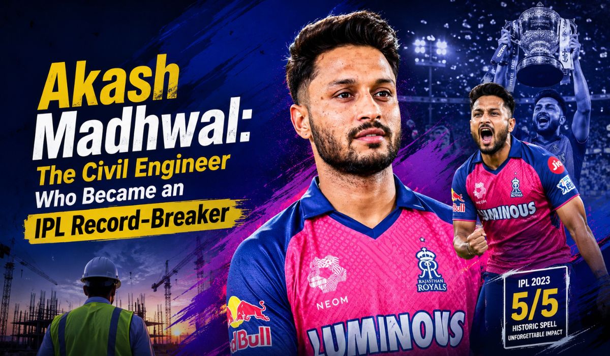 Akash Madhwal: The Civil Engineer Who Became an IPL Record-Breaker