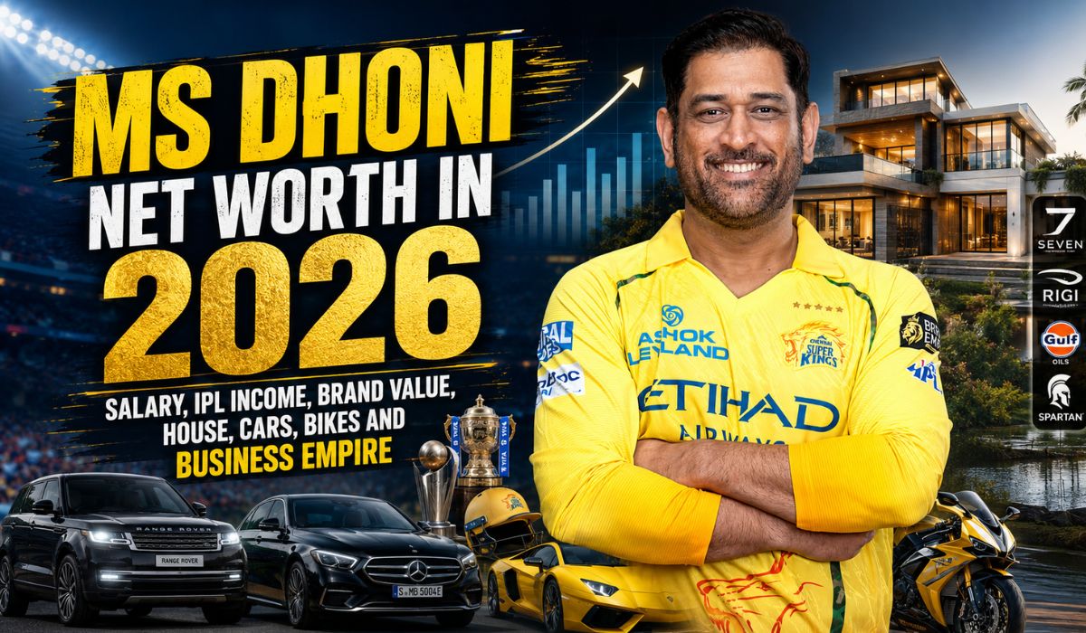 MS Dhoni Net Worth