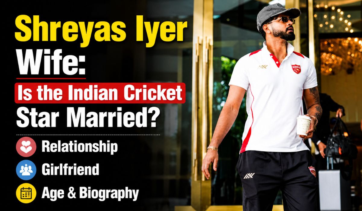 Shreyas Iyer Wife: Is the Indian Cricket Star Married? Relationship, Girlfriend, Age & Biography