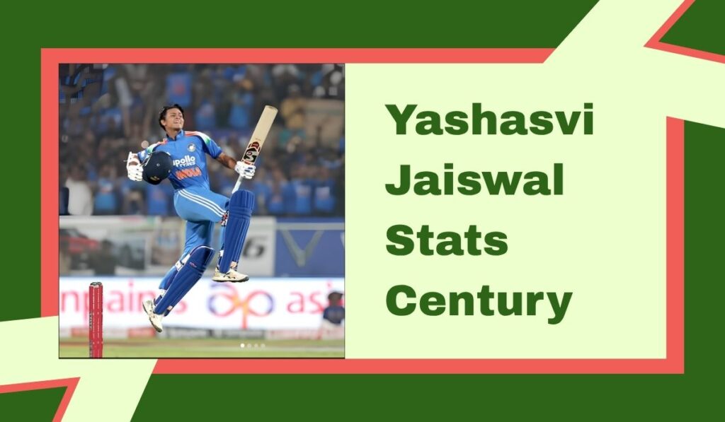 Yashasvi Jaiswal Stats Century