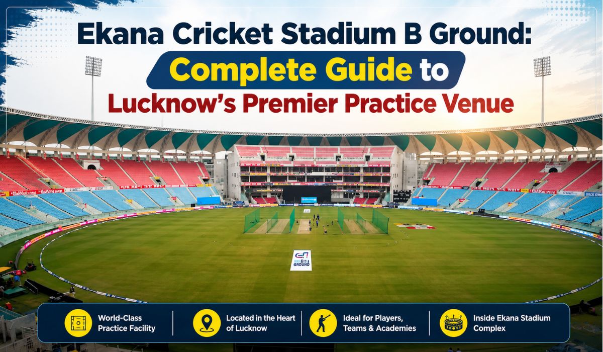 ekana cricket stadium b ground