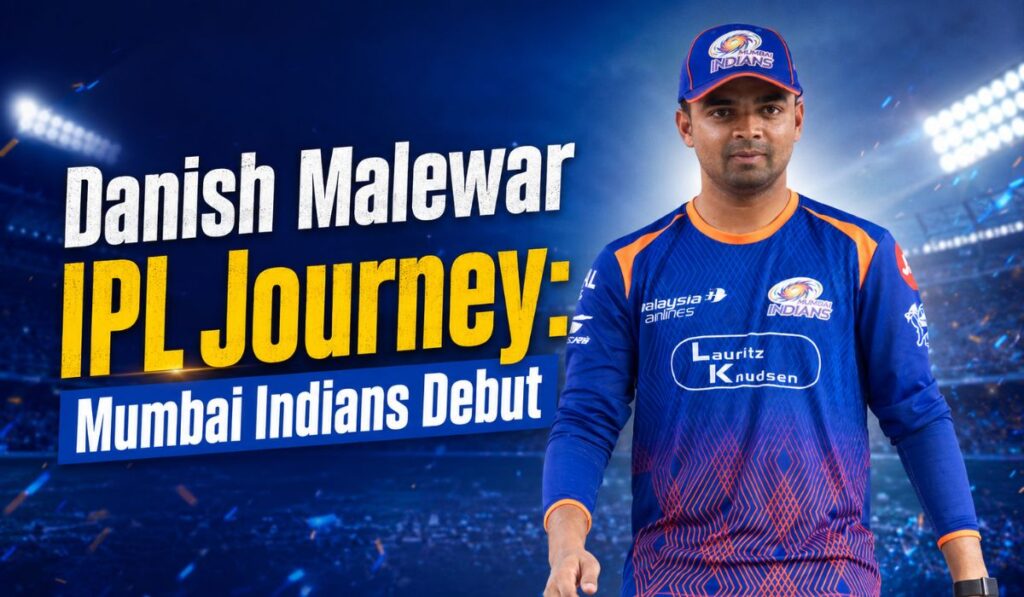 Danish Malewar IPL Journey Mumbai Indians Debut