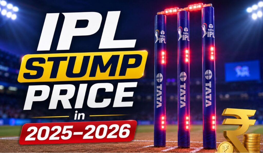 IPL Stump Price in 2025–2026