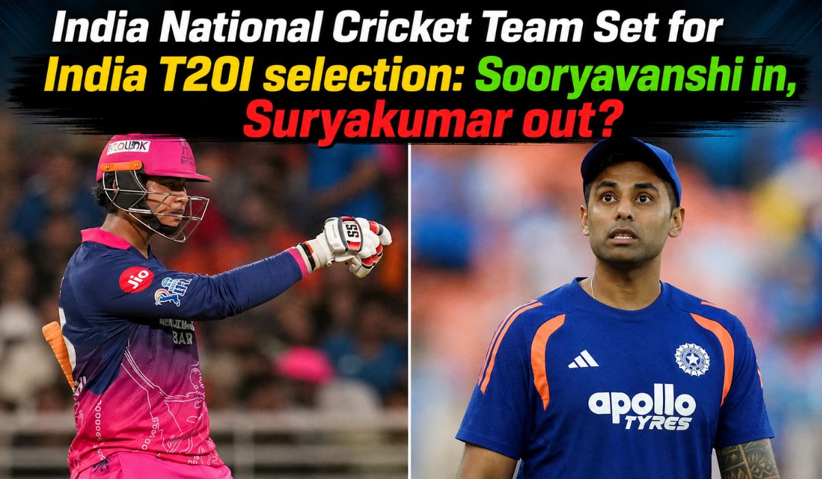 India National Cricket Team Set for India T20I selection Sooryavanshi in, Suryakumar out
