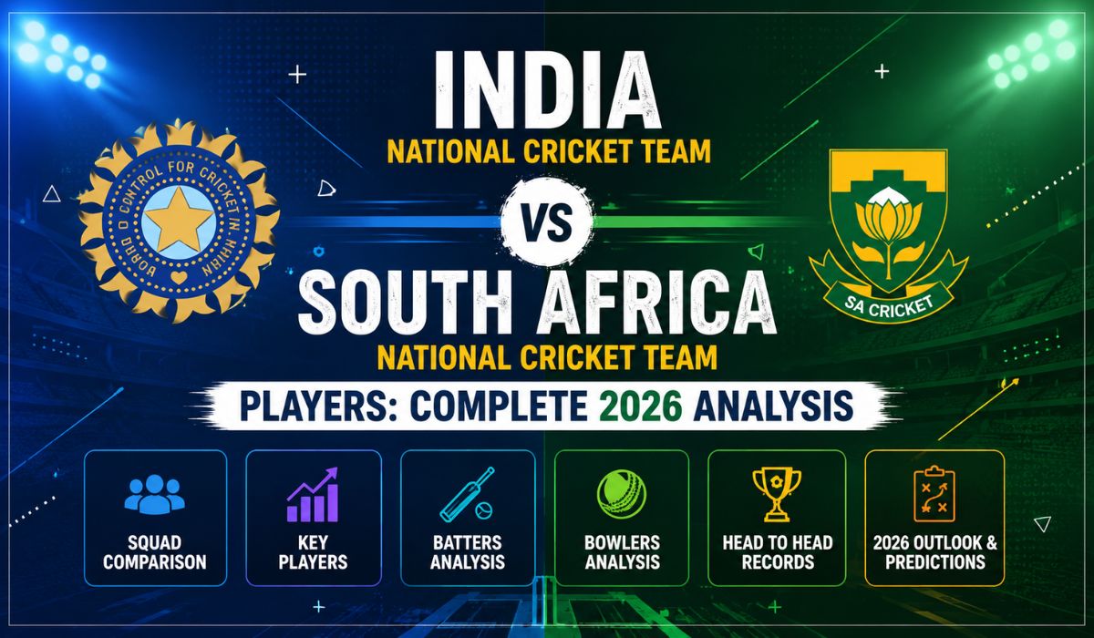 India National Cricket Team vs South Africa National Cricket Team Players