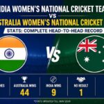 India Women's National Cricket Team vs Australia Women's National Cricket Team Stats