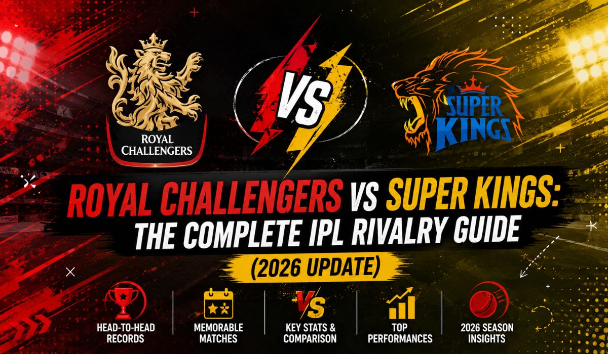 Royal Challengers vs Super Kings The Complete IPL Rivalry Guide