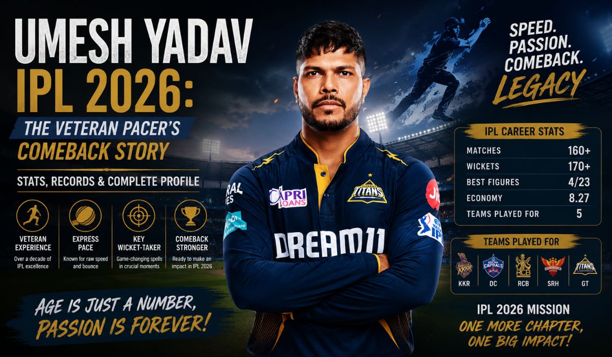 Umesh Yadav IPL 2026