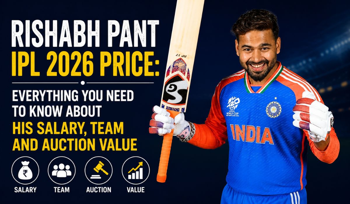 Rishabh Pant IPL 2026 Price