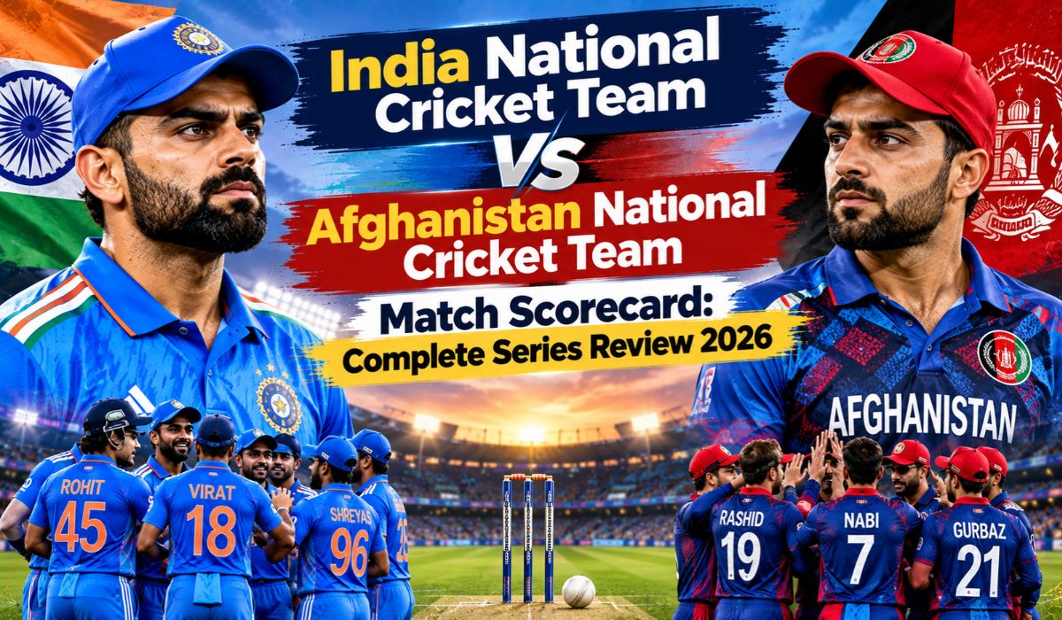 India National Cricket Team vs Afghanistan National Cricket Team Match Scorecard