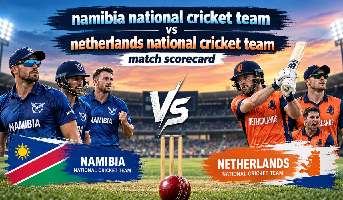 Namibia National Cricket Team vs Netherlands National Cricket Team Match Scorecard