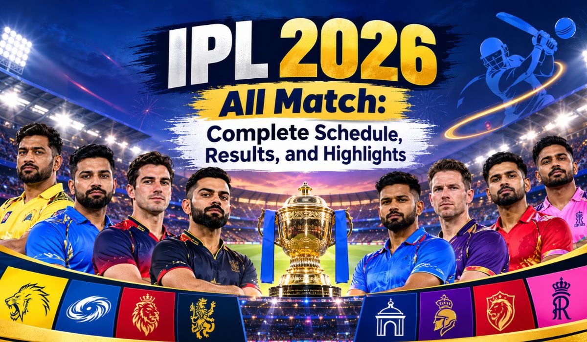 IPL 2026 All Match: Complete Schedule, Results, and Highlights